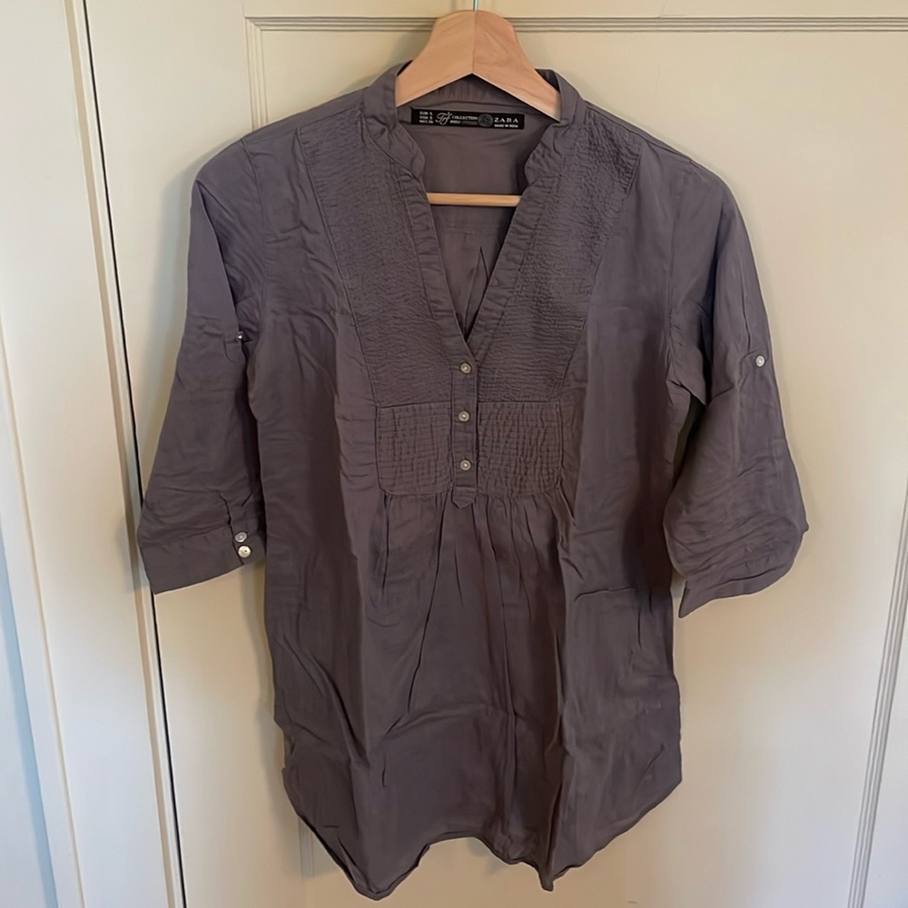 Zara Tunic Top (sz: s)